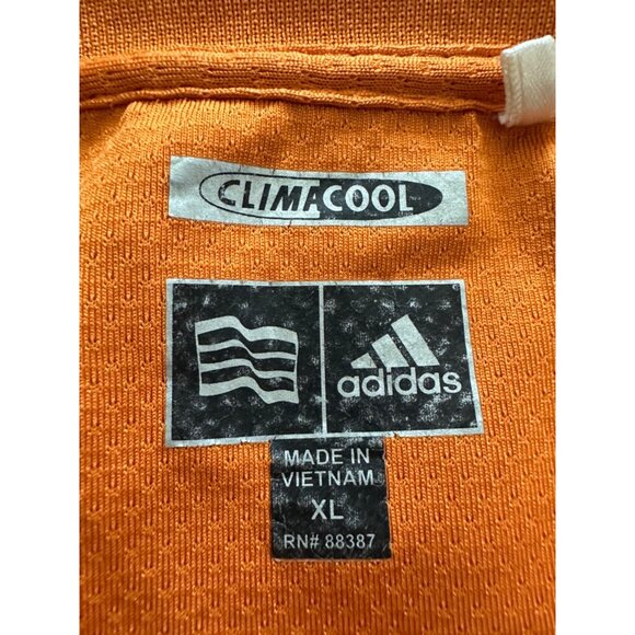 Adidas ClimaCool Orange Polo Shirt XL - Picture 2 of 11